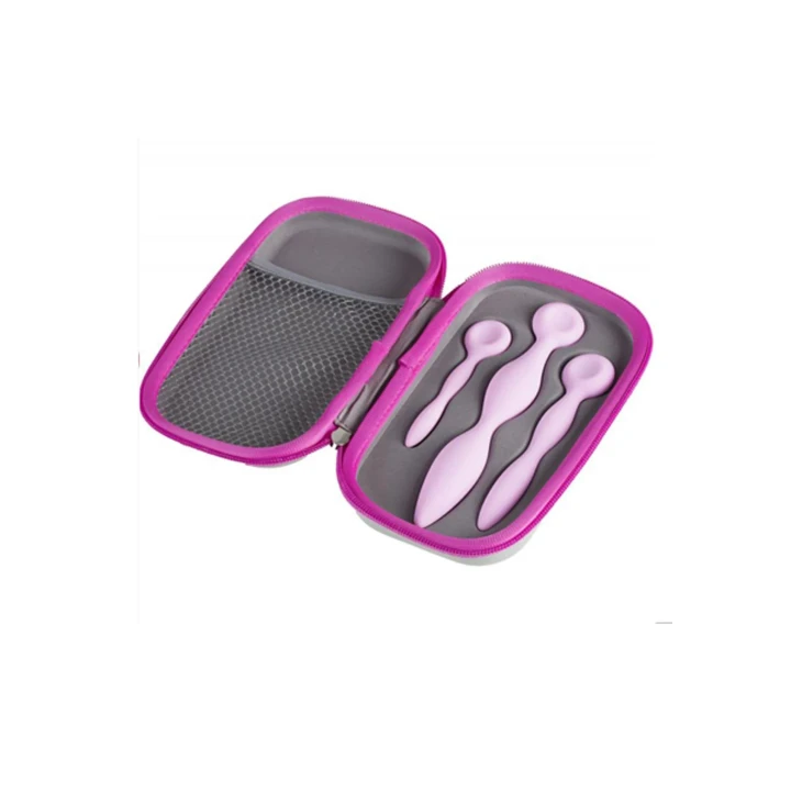 Dildo Intimrelax - 3 szt. z silikonu medycznego, delikatna stymulacja, bez ftalanów