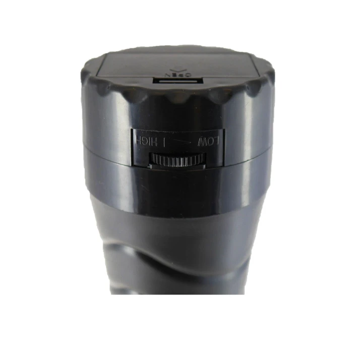 Masturbator latarka CyberSkin® z wibracją i realistycznymi wypustkami