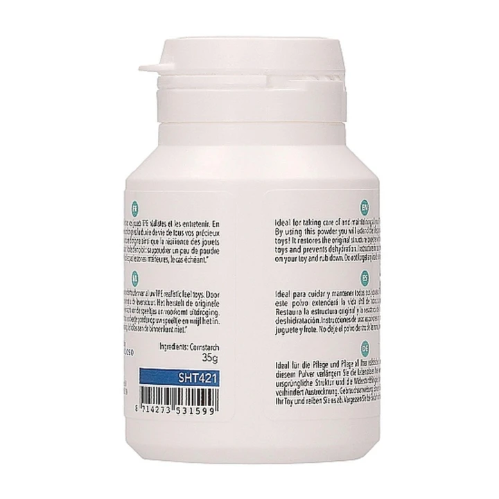 Proszek do pielęgnacji zabawek erotycznych - Rejuvenation Powder - 35 g, TPE/Silikon