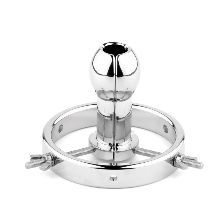 Metalowy rozpieracz analny Fetish Series — mechanizm regulacji, średnica 4/10 cm