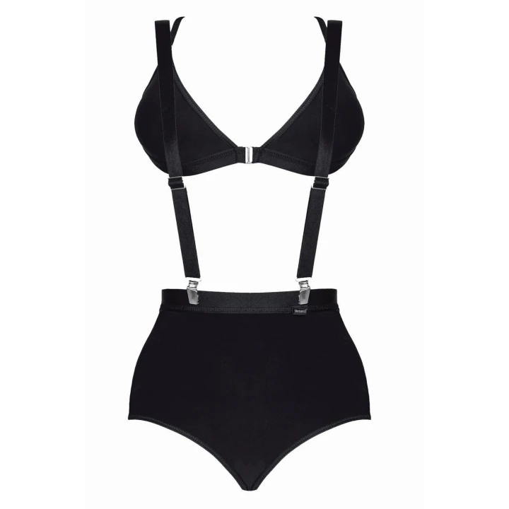 Bielizna koronkowa DEMONIQ Kolekcja Lady X - Arcelia XL, elastyczne szorty, zmysłowy komplet