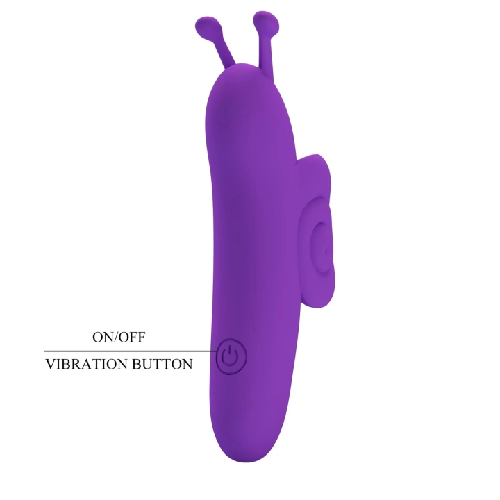 Wibrator na palec PRETTY LOVE - Silikonowy, 10 trybów wibracji, Ergonomiczne dopasowanie