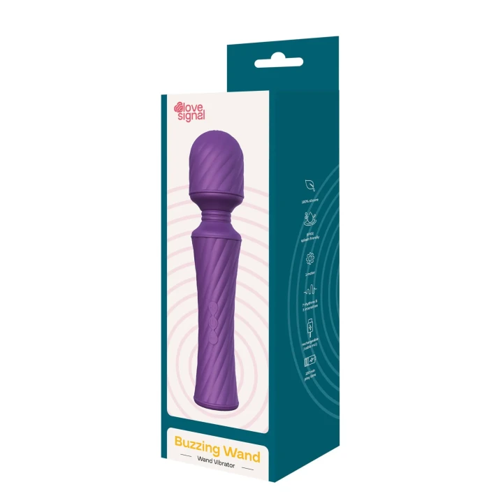 Wibrator masażer Dreamtoys Love Signal — silnik mocny, 3 poziomy + 7 trybów, USB magnetyczne