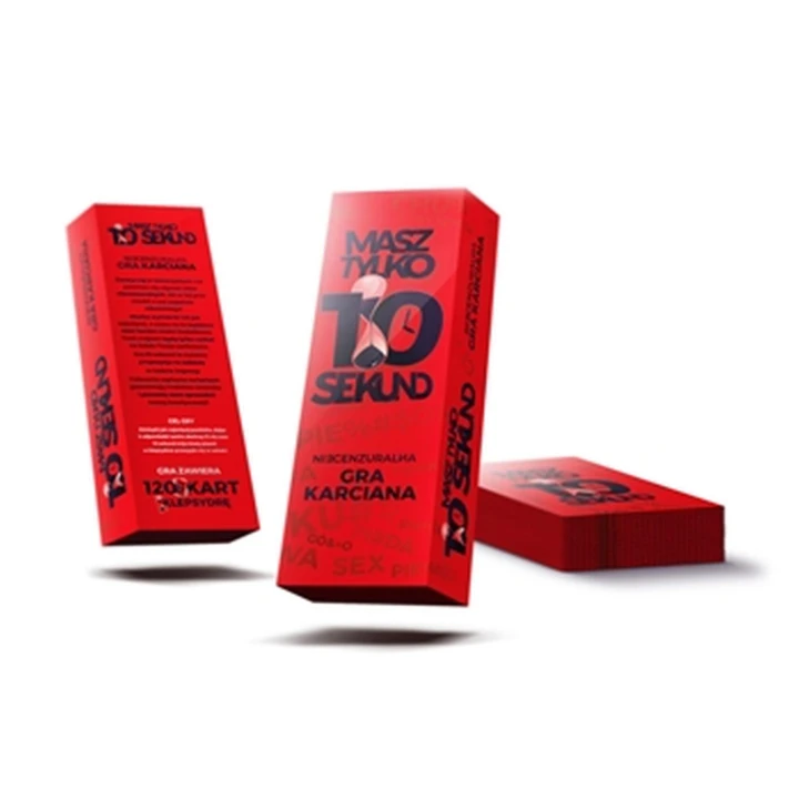 Gra towarzyska "10 sekund" - kreatywność, śmiech, szybkie reakcje