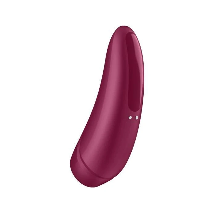 Stymulator łechtaczki Satisfyer Curvy 1+ z falami powietrza, wibracjami, różowy
