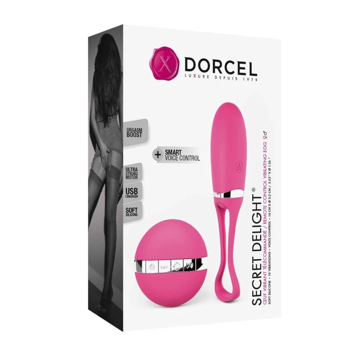 Stymulator łechtaczki, Marc Dorcel, 10 opcji wibracji, sterowanie głosowe, USB