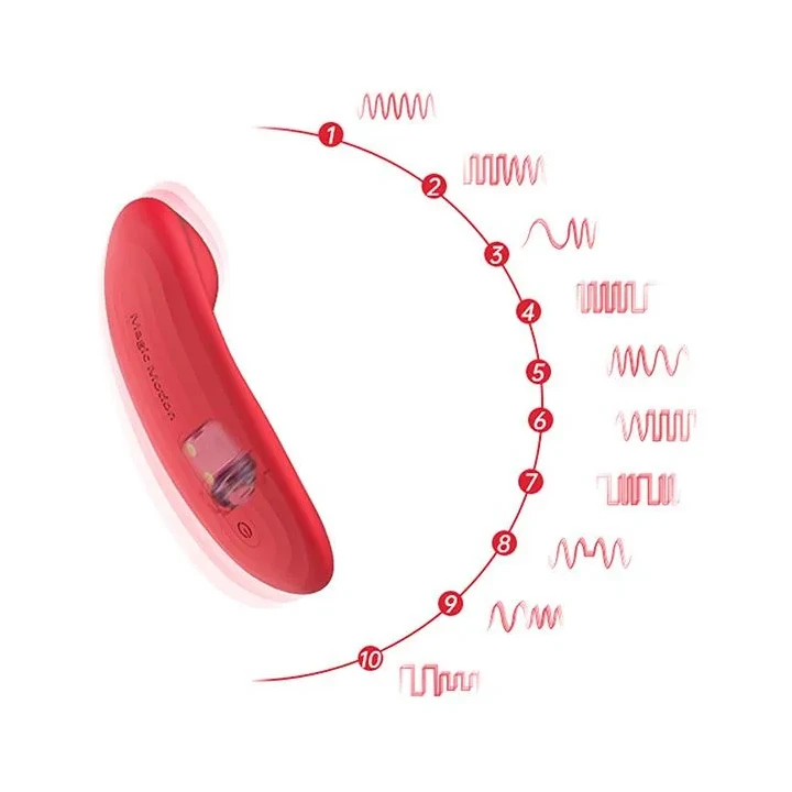 Wibrator do majtek Magic Motion Nyx, wodoodporny, kontrola przez aplikację, 10 prędkości