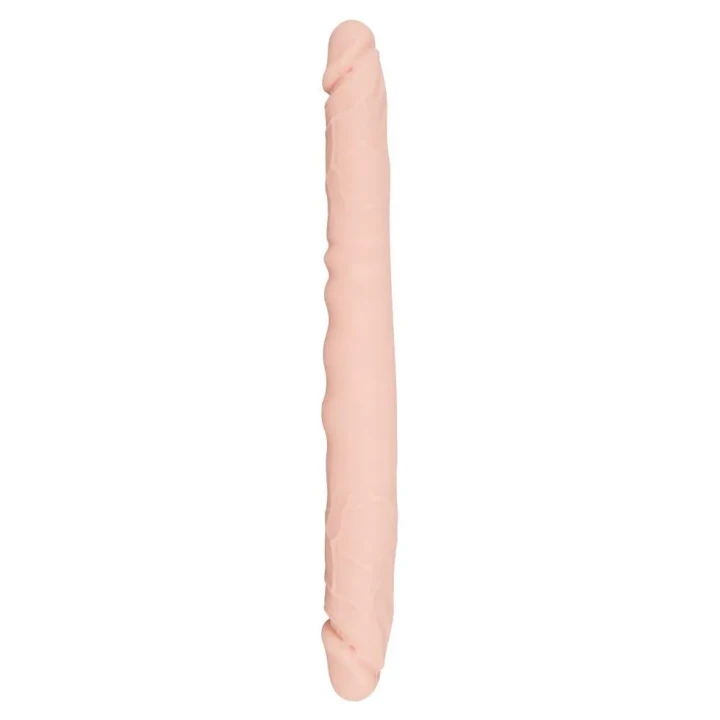 Dildo podwójny silikonowy 30,5 cm, średnica 2,3-3,3 cm, elastyczność i faktura żyłek