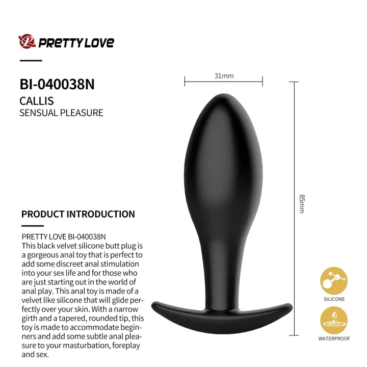 Wibrator klitoralny PRETTY LOVE - 30-lecie, Silikon/ABS/PU, 30 funkcji wibracji