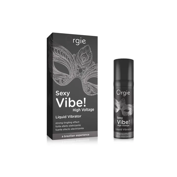 Żel wibracyjny Orgie HIGH VOLTAGE - 15 ML, skoncentrowana formuła, intensywne doznania