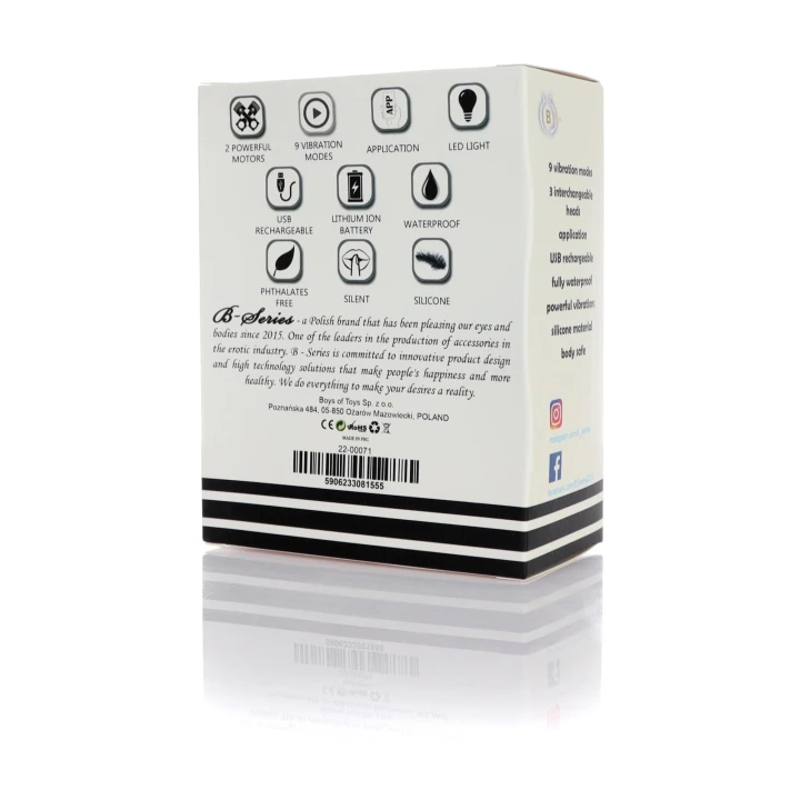 Masażer łabędzi - Stymulator z funkcją APP, podwójne wibracje, wodoodporny