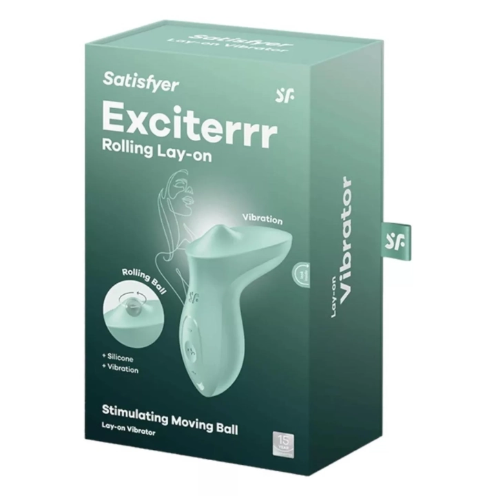 Stymulator łechtaczki Satisfyer Exciterrr, silikonowy, wodoodporny, 13 prędkości