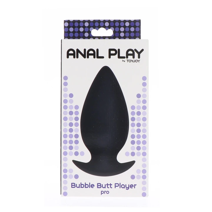Zabawka analna Bubble Butt Player Pro - silikon, średnica 5 cm, długość 11 cm