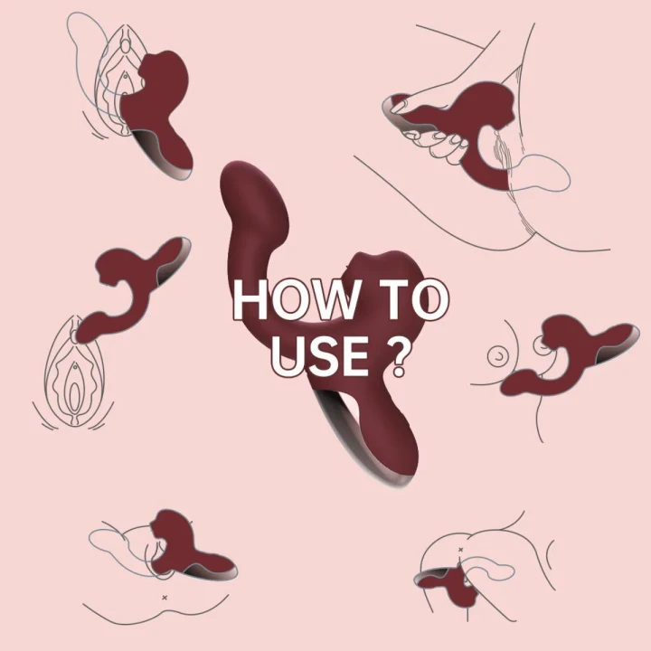 Wibrator z funkcją lizania Magic Motion Ponder — 2 silniki, 10 trybów lizania, app control