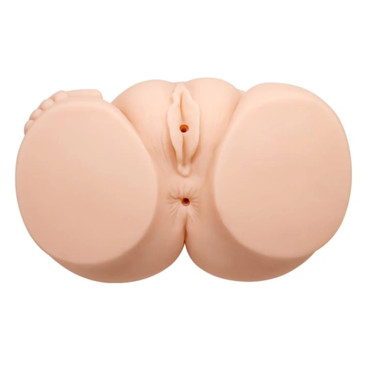 Wibrator podwójny CRAZY BULL z realistycznym materiałem TPR i wibracjami