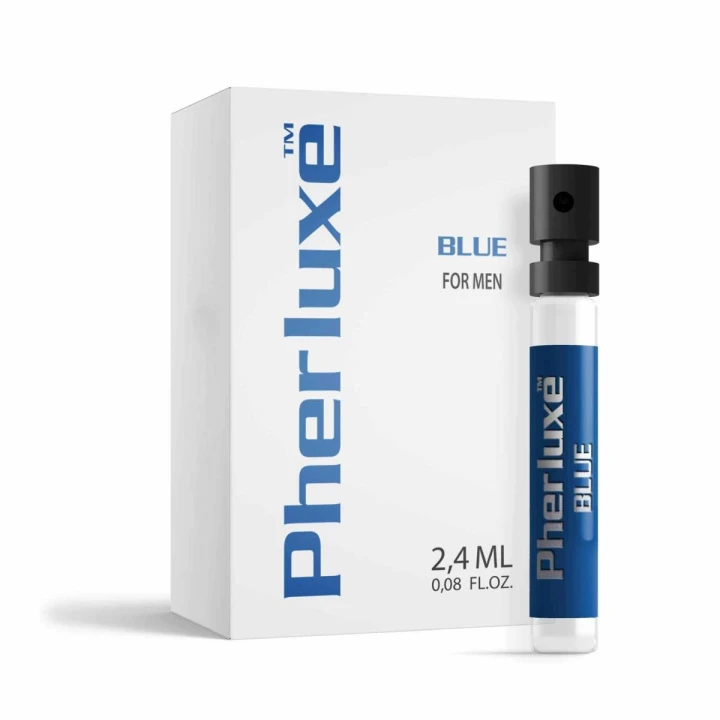 Feromony - Pherluxe Blue dla mężczyzn 2,4 ml - Seria B, energetyczny zapach, pewność siebie