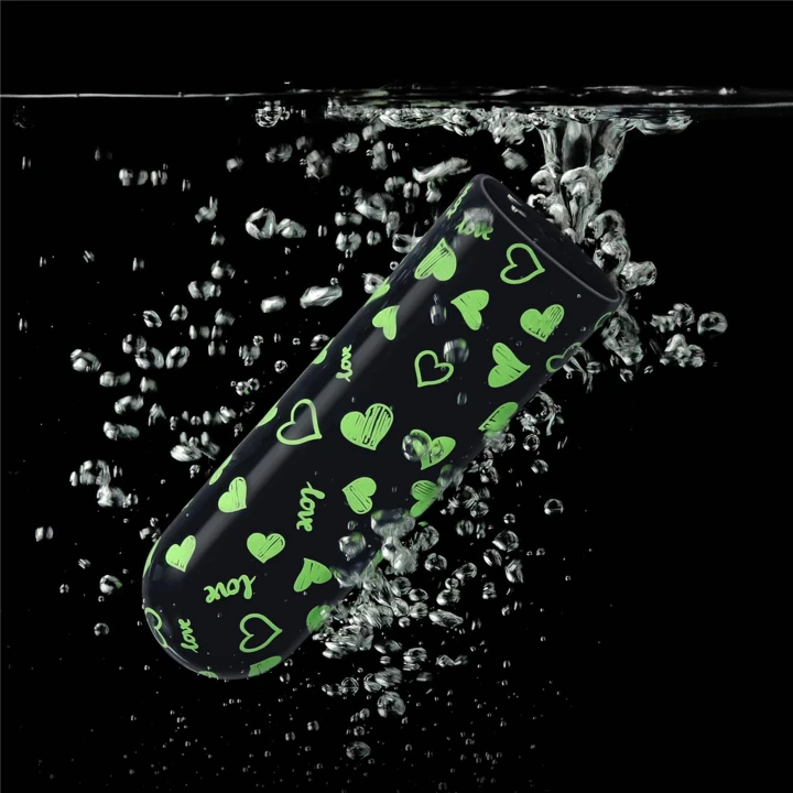 Masażer serca - ładowalny, wodoodporny, 10 funkcji wibracji, ABS