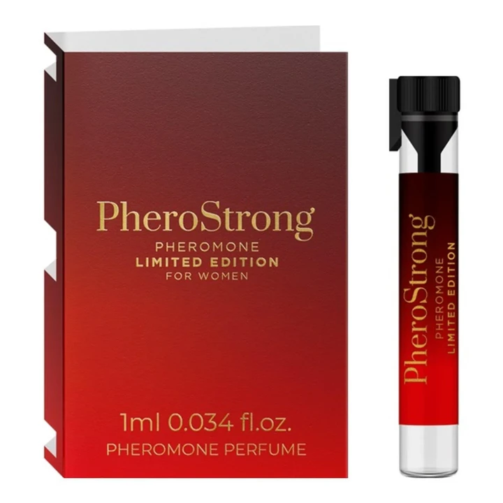 Perfumy z feromonami PheroStrong Limited Edition dla kobiet, 1ml - zmysłowe nuty kwiatowe