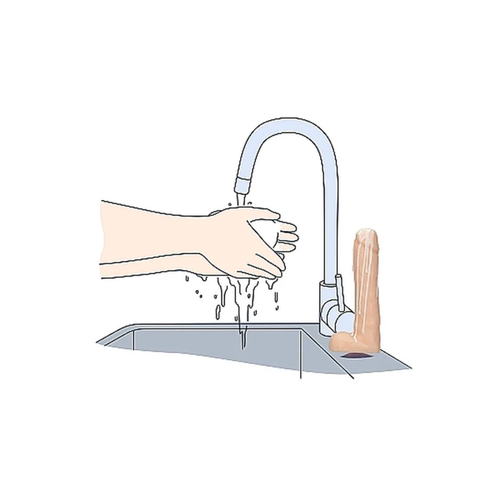 Mydło dekoracyjne - Dicky Soap, 18 cm długości, forma penisa z jądrami