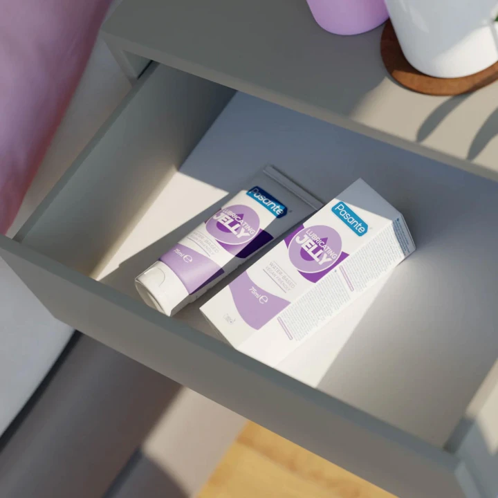 Lubrykant intymny Pasante, żel wodny 75ml, długotrwałe nawilżenie, bezpieczny z prezerwatywami