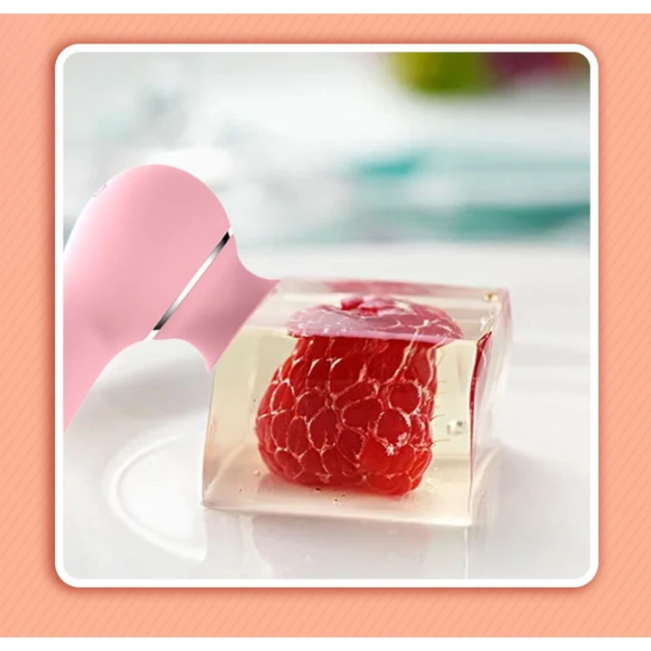 Stymulator łechtaczki Lauren, silikon, 9 wzorów wibracji, 6 trybów ssania