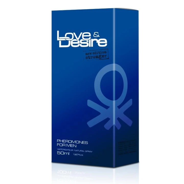 Feromony dla mężczyzn Love & Desire 50 ml - hipnotyzujący zapach, bezwonny efekt