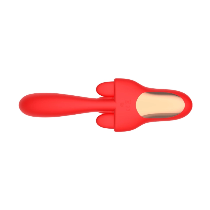 Wibrator G-Spot i łechtaczki Charlie – 3 silniki, ruch języka, 10 trybów, IPX5