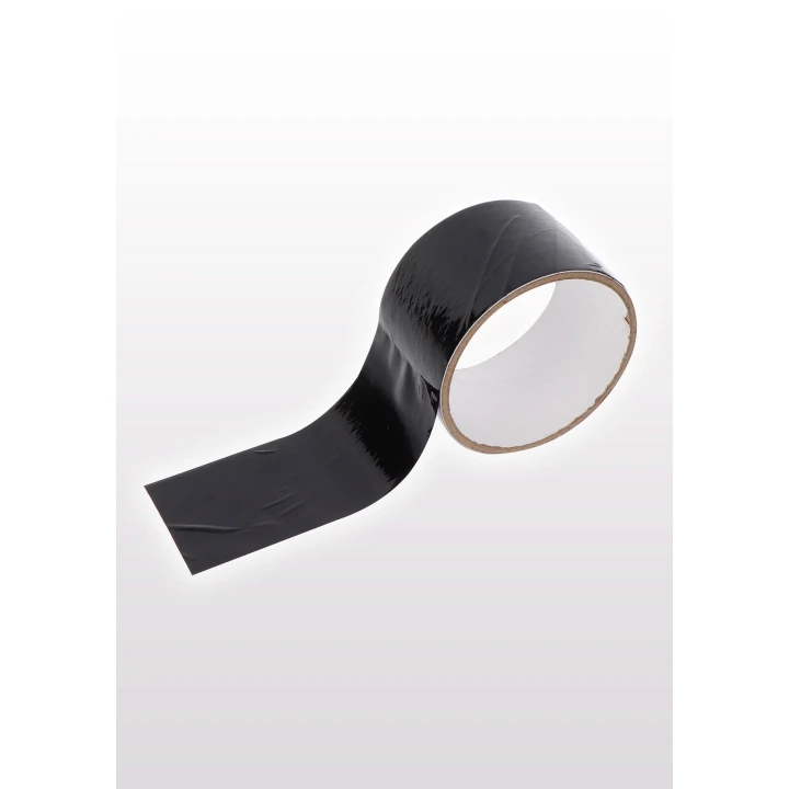 Taśma Bondage PVC 15m Czarna - Wysoka jakość, elastyczna, lekka
