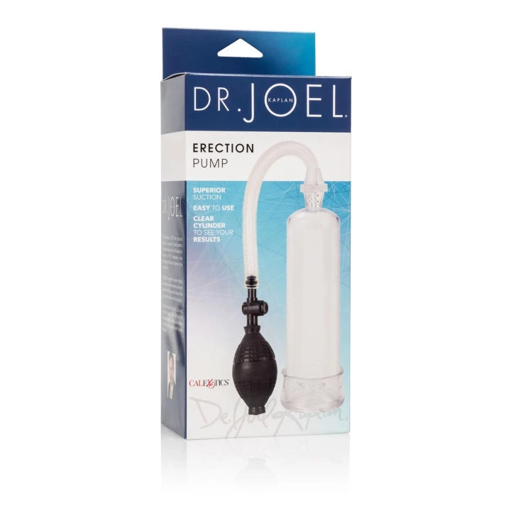 Pompa Erekcyjna Dr. Joel Kaplan® - Przezroczysta, Wymiary 5.75 cm x 19 cm, Zestaw Premium