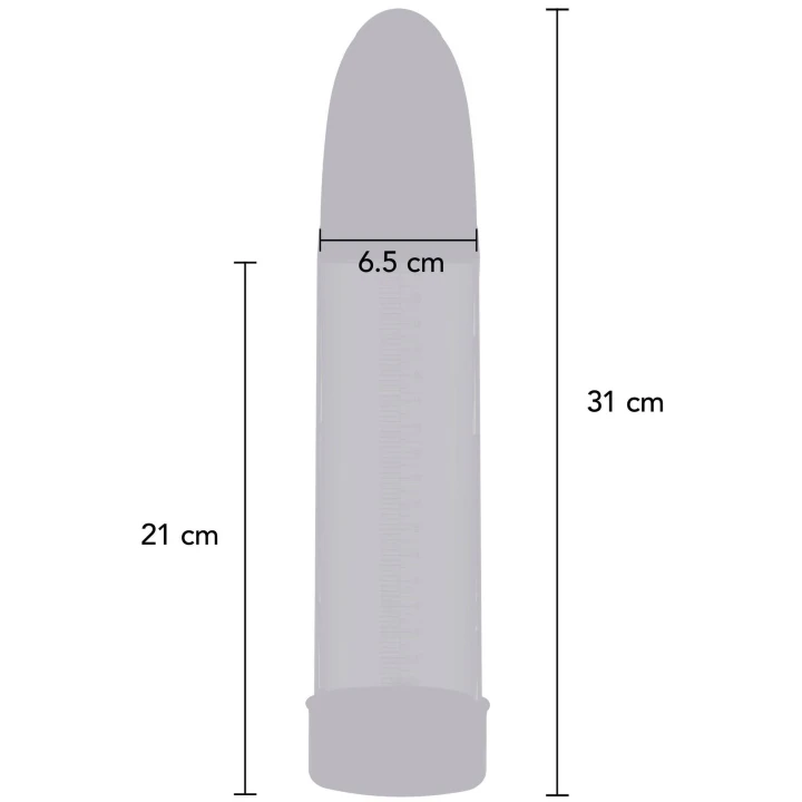 Pompa Automatyczna do Penisa FUSION X | Cylindr 30,5 cm | Akumulator Litowo-Jonowy