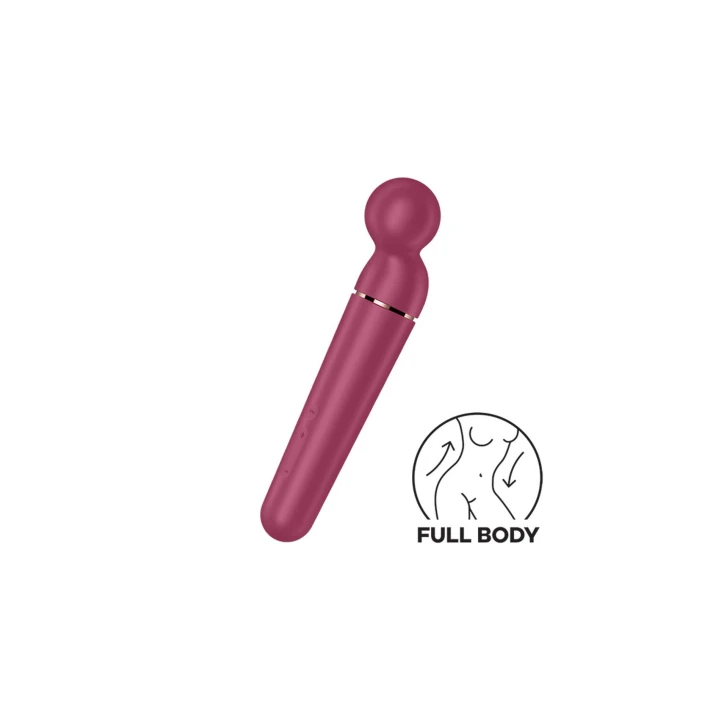 Masażer ciała Satisfyer Planet Wand-er, silikon medyczny, 60 wibracji, wodoszczelny
