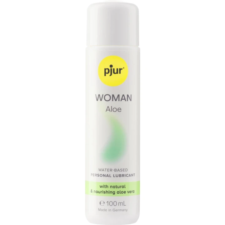 Żel nawilżający, PJUR WOMAN Aloe, 100ml, na bazie wody, dermatologicznie testowany