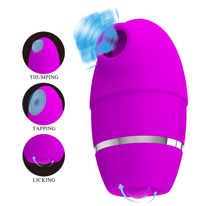 Wibrator klitoralny PRETTY LOVE Shakira – silikon, USB, sterowanie telefonem