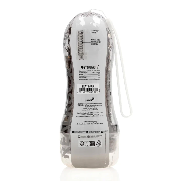 Masturbator - Easy Rider - TPE, 21 cm, tekstura stymulująca