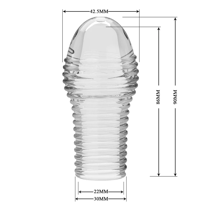 Nakładka na penisa - Pretty Love Hoytt, TPR, elastyczna, opóźnia wytrysk, wzmacnia erekcję