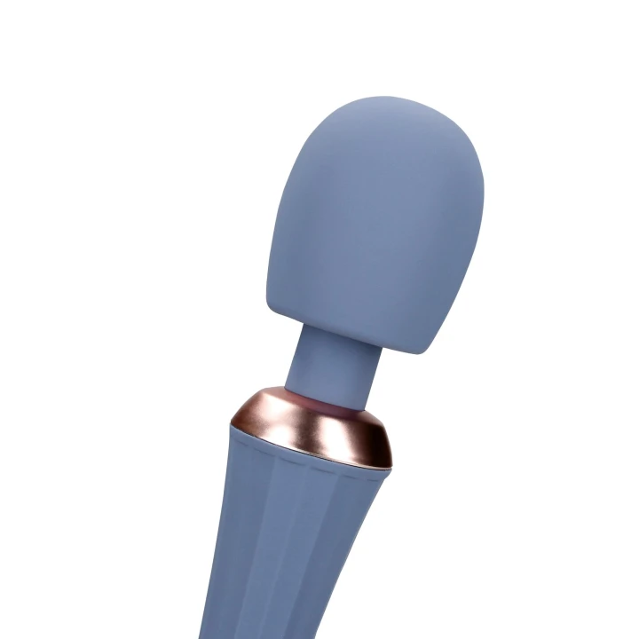 Wibrator Wand Loveline z Silikonu - Potężny, Wibrujący, Nieruchoma Rączka