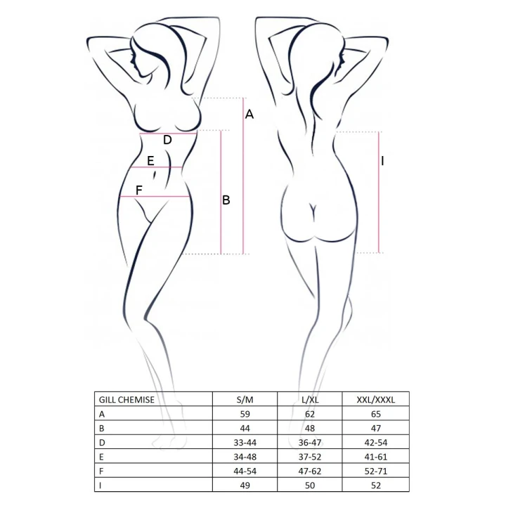 Koszulka nocna CASMIR - mikrofibra, regulowane ramiączka, XXL/XXXL