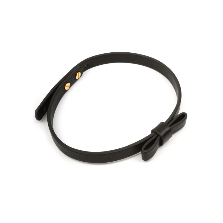 Zestaw do bondage 4-częściowy TABOOM Desires, skórzany, z metalowymi akcesoriami