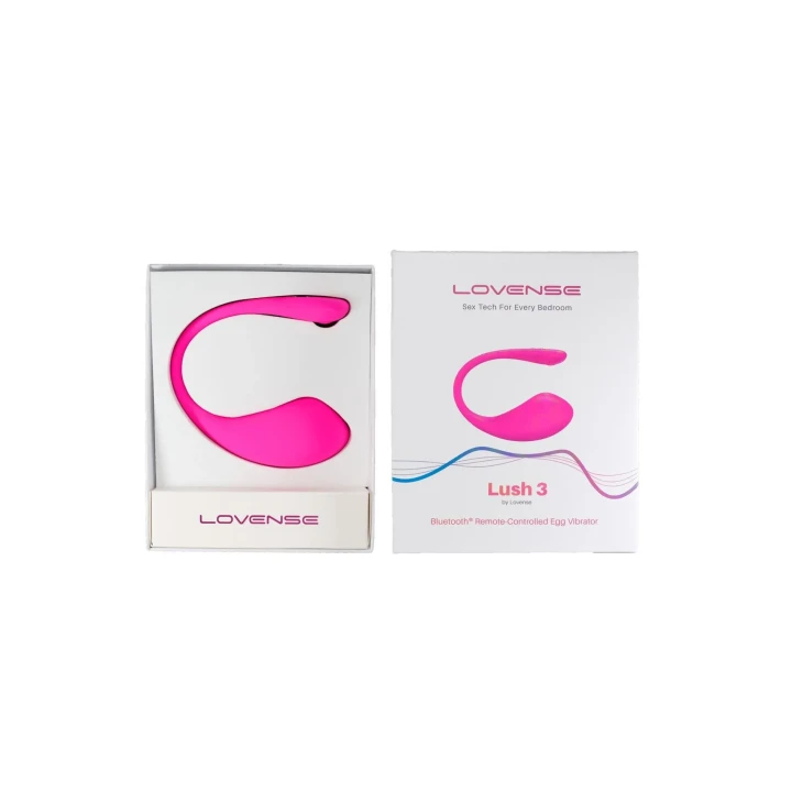 Wibrujące jajeczko Lovense Lush 3 - Silikon, Wodoodporne IPX7, 290 minut pracy