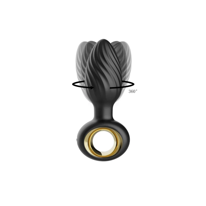 Wtyczka obrotowa Aisi z funkcją zabezpieczenia i wieloma gniazdami