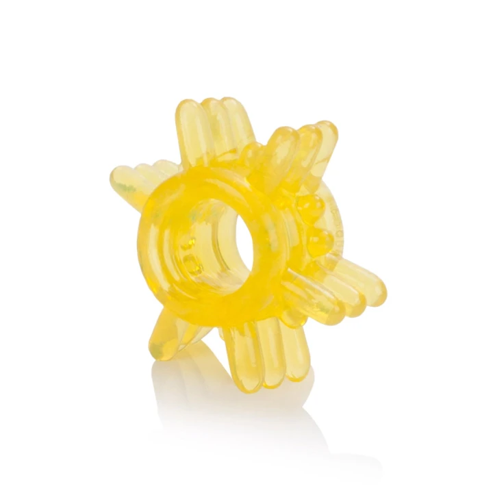 Pierścienie erekcyjne Senso 6 Pak - Zmniejszona średnica, wodoodporne, super teksturowane