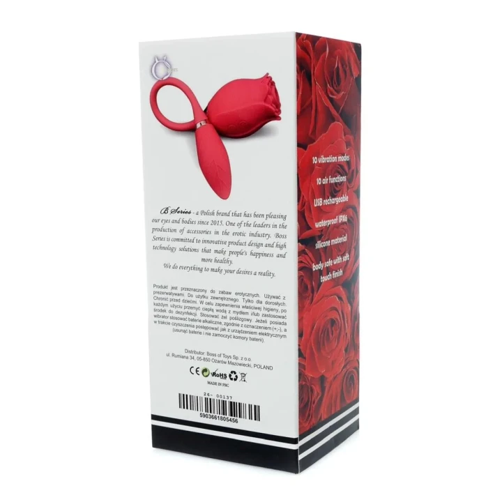 Stymulator łechtaczki Miss Coyness, silikon, 10 funkcji, wodoodporny