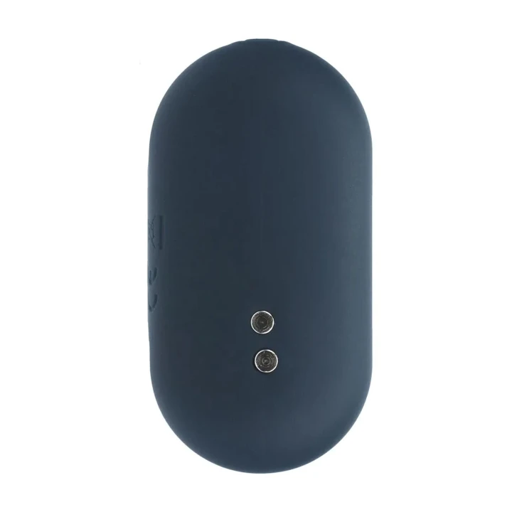 Korek analny - Heksagonalny, Wibrujący, Silikonowy, 11,7 cm, Czarne