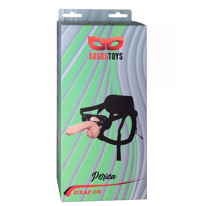 Dildo Perica Strap On - Elastyczne PVC, Reguluje Obwód, Wygodne Zapięcie