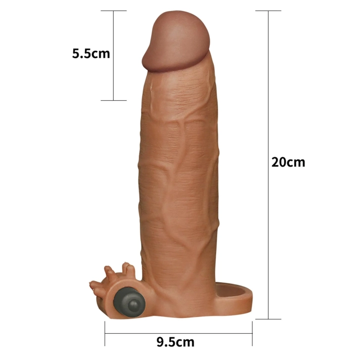 Tuleja wibracyjna Pleasure X - przedłużająca o 3