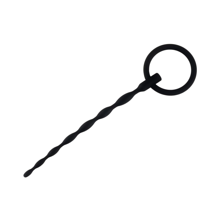 Penis Plug silikonowy — Seria No.01, elastyczny 16 cm, średnica 0,4–0,7 cm