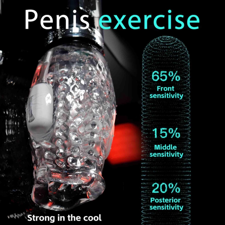 Masturbator Thrusting Rotation 360 Pro — 360° rotacja, 7 trybów wibracji, 25 mm skok