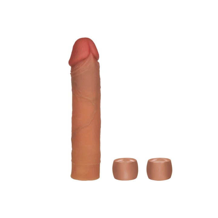 Przedłużacz Penisa Silikonowy – System 20,25 cm, Elastyczny, Wodoodporny, Pojemność 3,3 cm