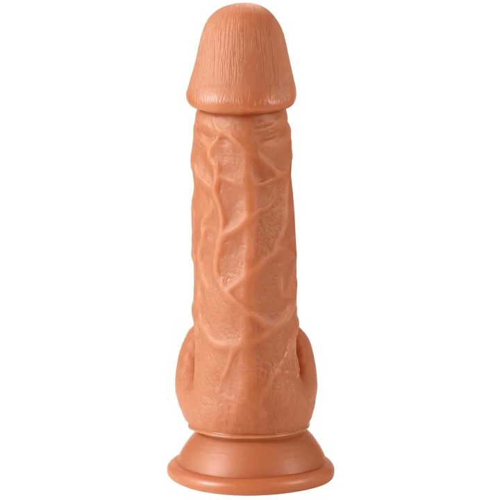 Dildo PVC INFERNO 21 cm, 4.5 cm, z Przyssawką - HIDDEN DESIRE