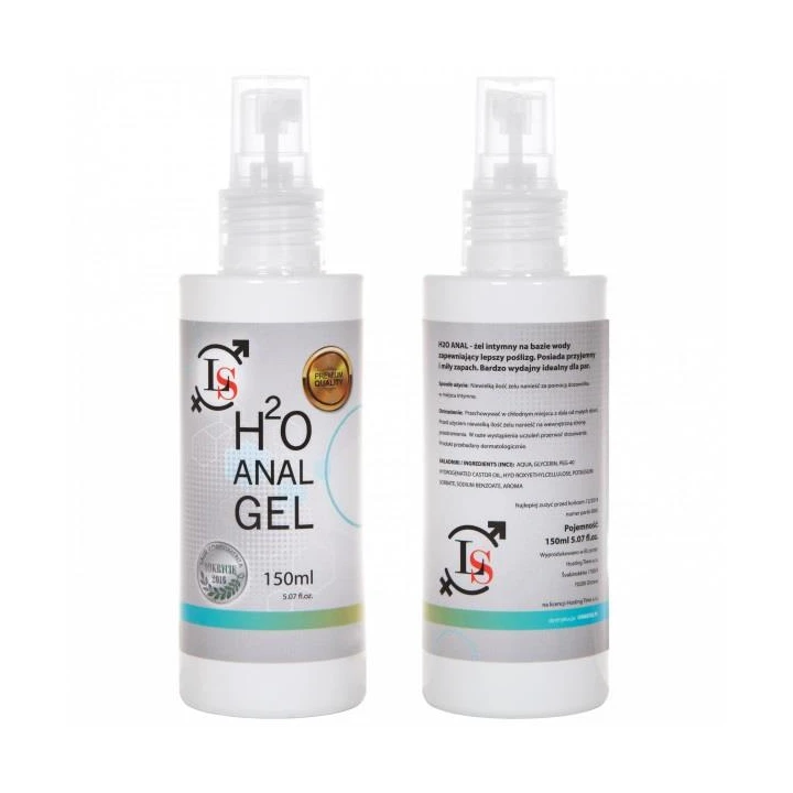 Żel intymny analny LoveStim H2O 150ml, na bazie wody, długotrwałe nawilżenie